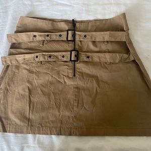 Beige Zara Mini Skirt - Size M Medium